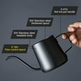 thumbnail image 3 of Boquilla con forma de cuello de cisne Paracity para verter Over Kettle, 350 ml, acero inoxidable, 3 of 7
