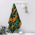 thumbnail image 5 of Cheetah Hand Towels for Bathroom Set of 2 Tropical Leaves Hand Towels Soft Absorbent Decorative Hand Towels for Bathroom Kitchen Sports Gym Yoga Home Decor 14 x 28 in, 5 of 6