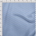 thumbnail image 3 of oneOone Velvet Light Blue Fabric Triangle Sewing Craft Projects Fabric Prints By Yard 58 Inch Wide - ZC, 3 of 5