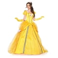 thumbnail image 3 of Women's Classic Belle Princess Halloween Costume with Sleeve, 3 of 5