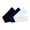 Black&White&Navy, variant on Arm Sleeves UV Sun Protection Cooling UPF 50+ for Men Women Sunblock Cycling, Golf, Outdoor Sports Grey One Size