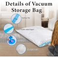 thumbnail image 6 of 20 Pack Vacuum Storage Bags with Multiple Sizes Hand Pump Electric Air Pump Space Saver Bags, Vacuum Sealed Bags for Comforters, Blankets, Clothes Storage, 6 of 10