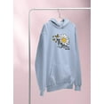 thumbnail image 3 of Stay Wild Big Daisy Hoodie Women -Image by Shutterstock, Female 4X-Large, 3 of 4