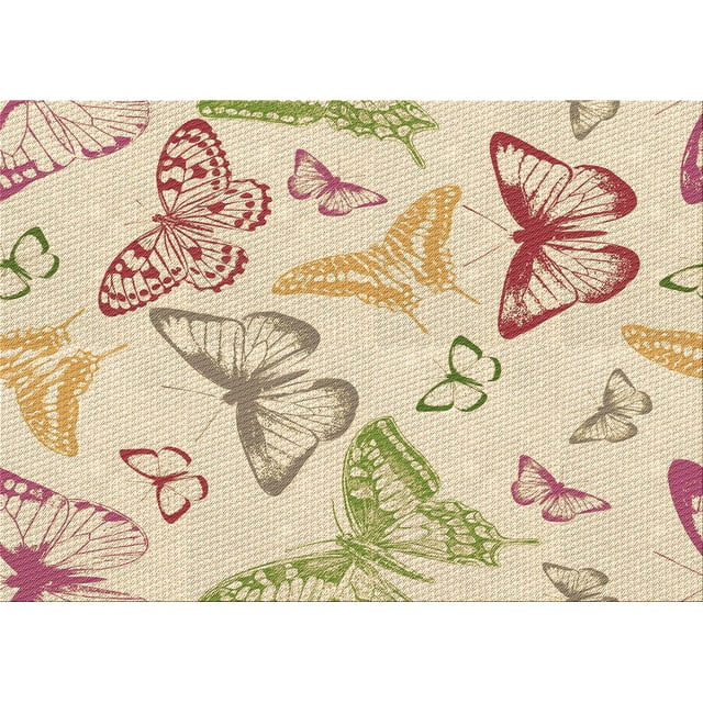 Ahgly Company Tapis Rectangulaire Lavable en Machine Intérieur Transitionnel Péruvien Brun, 2 Pieds x 3 Pieds