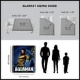 thumbnail image 2 of Aquaman Deep Waters Woven Tapestry Throw Blanket, 2 of 5
