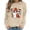 T-Khaki halloween pullover women, variant on DIOAZUD Halloween Sweatshirts Women Spooky Ghost Print Pullovers Soft Holiday Crewneck Long Sleeve Sweater Tops Halloween Costumes Black S-XXL