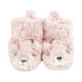 thumbnail image 4 of Hudson Baby Infant Girl Trapper Hat, Mitten and Bootie Set, Pink Bear, 12-18 Months, 4 of 7