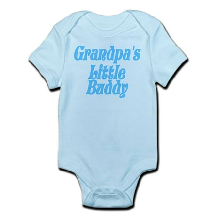 

CafePress - Grandpa s Little Buddy Infant Bodysuit - Baby Light Bodysuit
