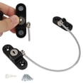 thumbnail image 4 of Window , Child Proof Window Lock Safe Eco-Friendly Thickened Stainless Steel With Key For Elderly For Children For Home Balcony For Office, 4 of 8