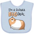 thumbnail image 3 of Inktastic I'm a Guinea Big Deal with Cute Guinea Pig Boys or Girls Baby Bib, 3 of 4