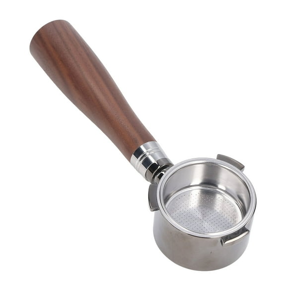 51mm Bottomless Portafilter Zinc Alloy Coffee Filter Holder for DELONGHI ECP3420 Coffee Machine