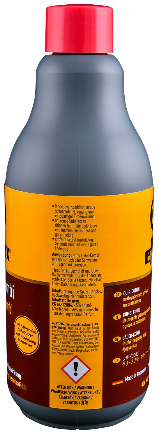 German Equestrian Manuf. Effax Leder Combi Leather Cleaner, 500 mL