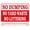 Warning Sign 3, variant on No Dumping Private Property Warning Tin Poster - 12×8 Inches, No Yard Waste No Littering Outdoor Decor