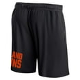 thumbnail image 3 of Men's Fanatics Branded Black Cleveland Browns Clincher Shorts, 3 of 3