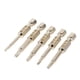 thumbnail image 1 of Cabeza De Triángulo Magnética Destornillador Puntas De Puntas S2 Acero 1/4 '' Hex Shank Pack Of 5, 1 of 5