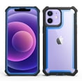 thumbnail image 2 of Dteck Case for iPhone 11,Shockproof Dual-Layer Protection Silicone+PC Case Heavy Duty Rugged Crystal Clear Back Cover for iPhone 11,Blue, 2 of 2