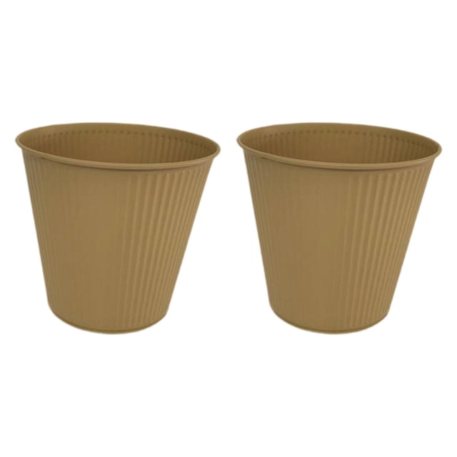 2 Piezas Cubos De Flores Colamx Amarillo