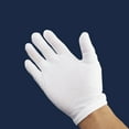 thumbnail image 5 of Cotton Gloves for Dry Hand Anezus White Cotton Gloves Cloth Serving Gloves for Eczema Moisturizing Dry Hand Coin Jewelry, 5 of 6