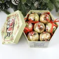 thumbnail image 5 of 14 piezas de bolas decorativas para árbol de Navidad, adornos para árbol de Navidad, juguetes para fiesta de Navidad, bolas colgantes para el hogar, adorno para fiesta, regalo de Navidad, 5 of 5