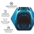 thumbnail image 3 of Pofeuu Open-Mouthed Shark Print Coasters for Drinks, 4Pack PU Leather Coasters, Bar Drink Coasters for Tabletop Protection, Furniture from Damage-Hexagon, 3 of 6