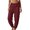 W10-Wine, variant on Rhuody Women'S Pants Wide Leg Relax Fit High Waist Solid Color Trousers Elegant Bottoms 2Xl Wine
