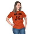 thumbnail image 3 of Major Key Alert Rap Entrepreneur Plus Size Crewneck Graphic Tee Shirt Brisco Brands 4X, 3 of 4