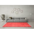 thumbnail image 3 of Ahgly Company Indoor Rectangle Abstract Red Modern Area Rugs, 6' x 9', 3 of 4
