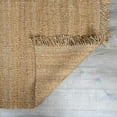 thumbnail image 4 of BoutiqueRugs Oaks Bohemian Natural Jute Area Rug - Farmhouse Hand Woven Tassel Carpet for Living Room, Bedroom - Beige, Brown, Tan - 5' x 7'6" (5x8 Area Rug), 4 of 13