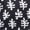 Navy/White Print, variant on Ellos Women's Keyhole Neckline Peasant Blouse Shirt
