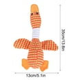 thumbnail image 3 of DAMAI Dog Toys Plush - Soft Duck Chew Toy, Puppy Chew Toy with Crinkle Sound for Medium Small Breed Home Indoor Outdoor Daily Travel Garden Training Boredom Entertainment Exercise, 3 of 9