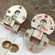 thumbnail image 2 of 2 Pieces Cabinet Door Hinges, for Cabinet Doors, Bookcases Kitchen Cabinet Door Supplies, 2 of 5