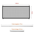thumbnail image 2 of Pet Gate ion Net Foldable Stair Dog Fence Set With Hook Enclosure, 2 of 5