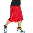thumbnail image 4 of Shaka Wear Men's Mesh Basketball Shorts Athletic Pants S ~ 5XL, 4 of 9