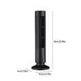 thumbnail image 1 of Tower Fan Mini Desktop Bladeless Fan, Student Office Home Vertical, 1 of 5