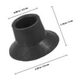 thumbnail image 2 of Mobutofu 5 Pcs Couvre-Pieds de Trampoline Réduction de Bruit Pièces en Caoutchouc pour Protection Intérieure, 2 of 7