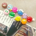 thumbnail image 5 of WINFA 25-pack Assorted Cute Smiling Face Push Pins, Decorative Thumb Tacks for Cork Boards Office Home Classroom Bulletin Boards  Decor, 5 of 8