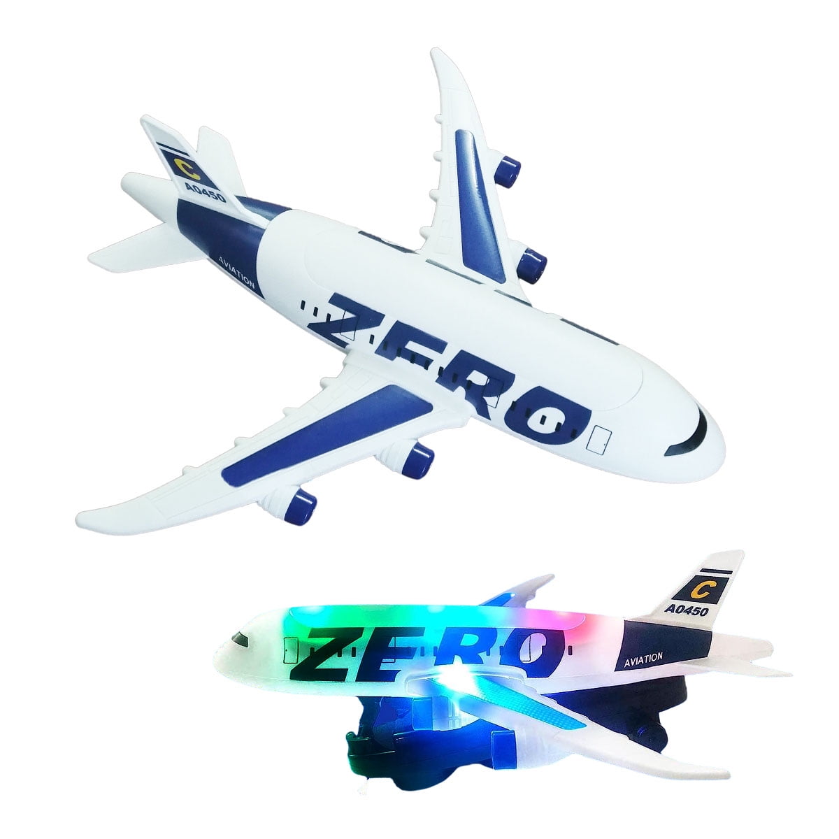 Airplane Toy for Toddlers, Liftable Intelligent Rotating Kids Plane Toy