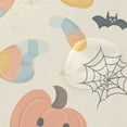 thumbnail image 4 of Yayeee Shower Curtain with Hooks 72"x72" Waterproof Fabric Bathroom Hanging Decor, Halloween Cute Pumpkins, 4 of 5