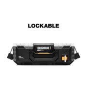 ToughBuilt Heavy Duty Storage Organizer Portable Tool Box, StackTech, Black