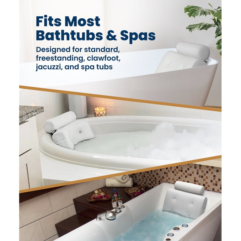 Everlasting Comfort Bath Pillow with Suction Cups photo 3