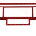 thumbnail image 2 of Red Carbon Fiber CD Control Player Cover With Cassette for Chrysler 300 2005-07, 2 of 4