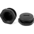 thumbnail image 2 of Adaptador de tubo de cabeza redonda de plástico M25 x 1.5cm negro 5 piezas, 2 of 2