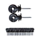 thumbnail image 3 of Aisladores para cercas eléctricas,Accesorio agrícola con aislador atornillado para cerca eléctrica,Aisladores para cercas eléctricas Suministros de jardinería,Tornillo en el aislador Negro, 3 of 8