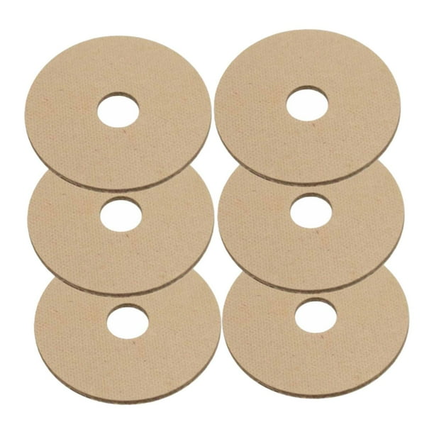 6 arandelas de fibra para cortadora de césped 421200 Mantenimiento de piezas 285-955 para de 52" y 61"
