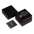 thumbnail image 2 of Reloj de Muñeca Malubero 01010101 Hombre Negro y Naranja, 2 of 3