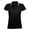 Black/White, variant on SOLS Womens Pasadena Tipped Short Sleeve Pique Polo Shirt
