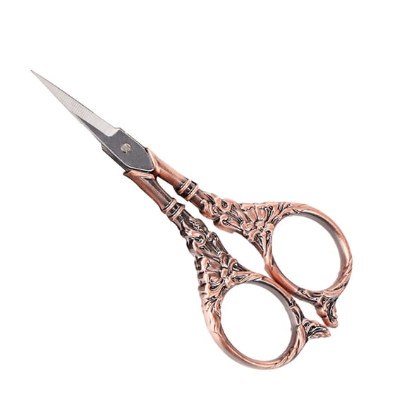 Tijeras de sastre profesional Speravity de acero inoxidable bronce rojo