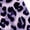 Purple, variant on Womens Leopard Print Knot Front Dress Casual Elegant Wrap Style Bodycon Midi Dress for Party Date  S