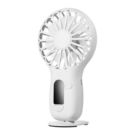 

Pompotops Mini Handheld Portable Usb Charging Fan White Green Powder Three Colors