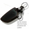 thumbnail image 3 of Genuine Leather Case Protector Entry Cover Skin Fob Holder Fit for BMW Smart Key, 3 of 5